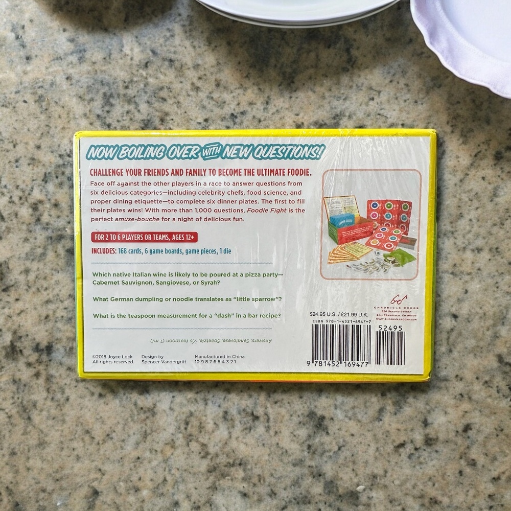 Foodie Fight - A Trivia Game for Serious Food Lovers - Picture 4 of 5